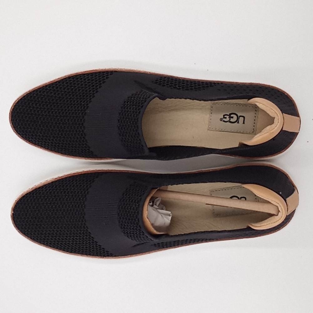 UGG Sammy Slip-On Knit Sneakers Black 10M - Picture 11 of 12